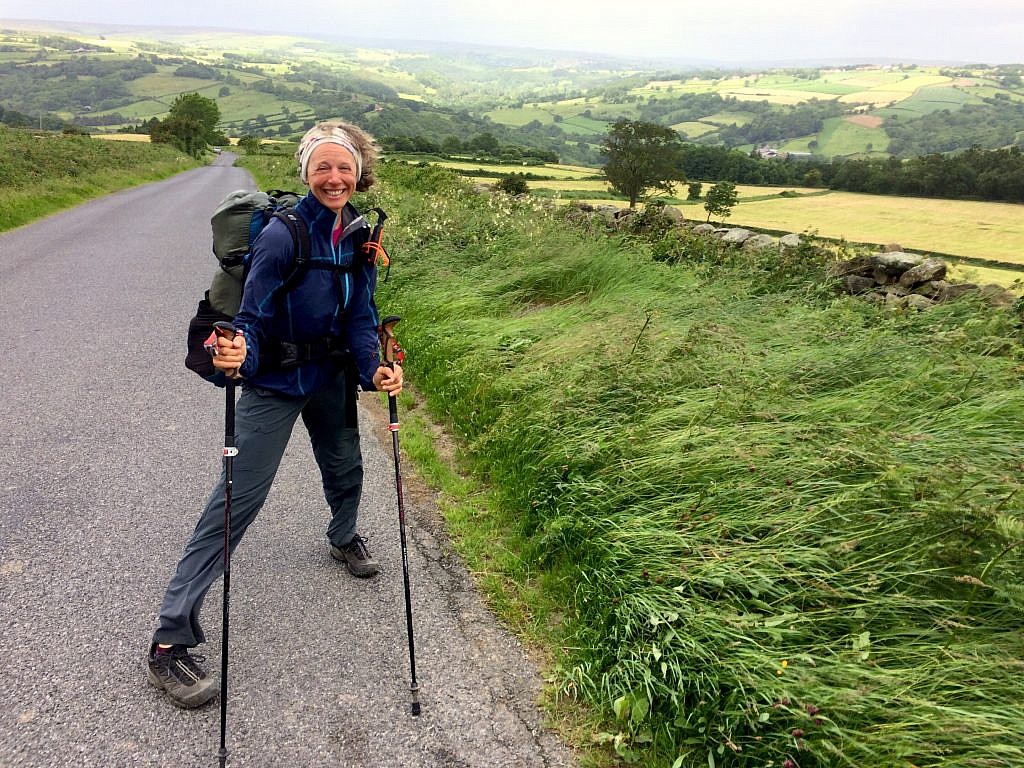 My Leki poles keep me upright in 80 mph gusts.