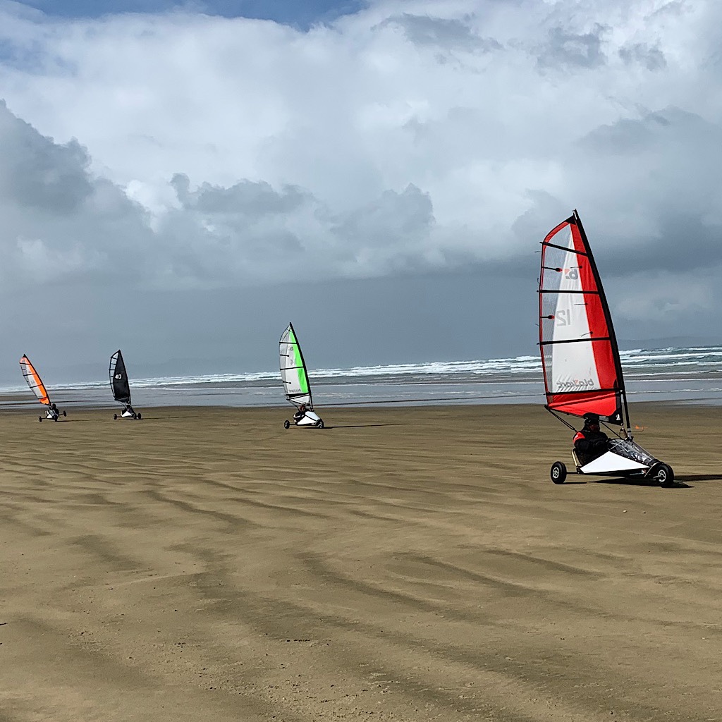 Blow Carting near Ahipara.